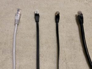 LANケーブル CAT5e CAT6 CAT7 CAT8の速度比較